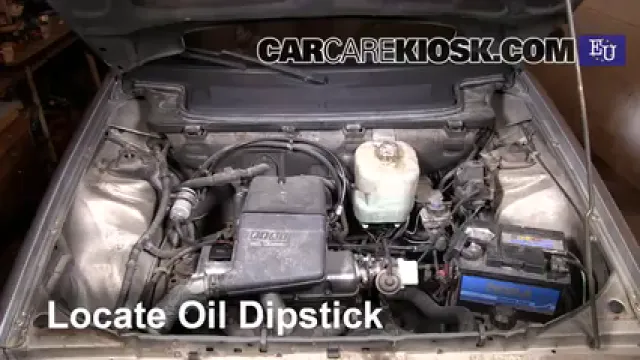 1997 Fiat Uno Fire 1.1L 4 Cyl. Oil Check Oil Level